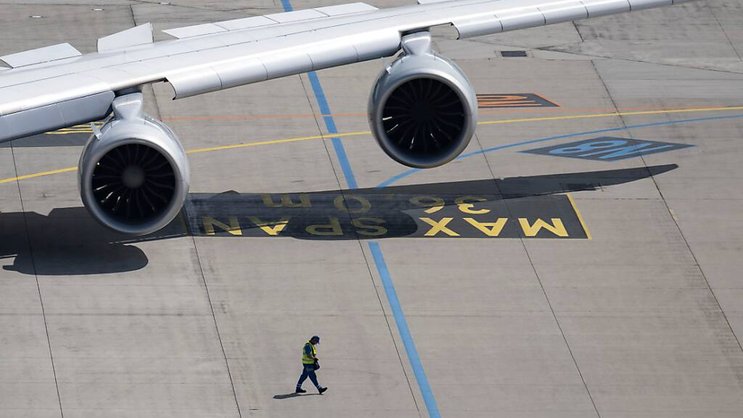 Fin juillet, l'avionneur avait confirmé ses objectifs de livraisons pour l'année: 400 à 450 appareils pour le 737. (KEYSTONE/DPA/Boris Roessler)