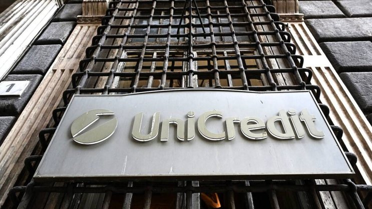 Le bénéfice du béhémoth bancaire transalpin a pris l'ascenseur début 2025. (archive)