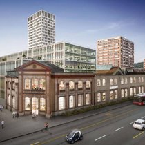 Concours BIM pour le quartier Lokstadt: avec ce nouveau quartier à Winterthour, Implenia a utilisé le BIM pour la première fois dans le cadre du concours d’architecture, les participants devant soumettre leur projet sous forme de maquette.