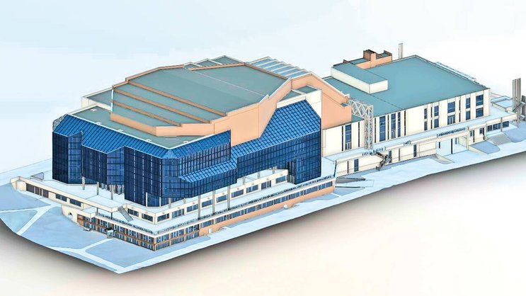 800 relevés par scanner 3D ont été nécessaires pour capturer les huit niveaux du nouveau Centre de Congrès & Musique Montreux selon la méthode BIM. Le projet avait été rejeté par les urnes en février et le vote a été annulé.