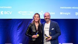Carole Fonty et Mathieu Menet, les deux lauréats, vont bénéficier du coaching de l’association Genilem.