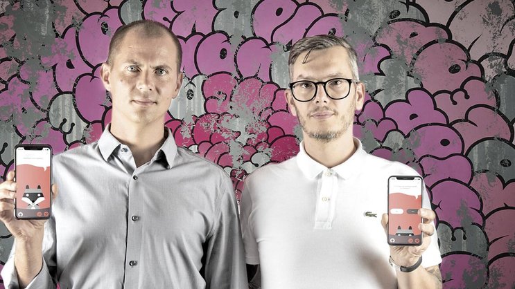 La rencontre du spécialiste en neurosciences, Nils Rettby (à g.) et du publicitaire, Julien Kolly.