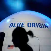 Blue Origin va utiliser ses propres fusées New Shepard pour déployer son réseau TeraWave (archives).