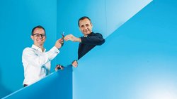 Brian Hashemi (à d.), président de Novigenix, et Nicolas Demierre, COO, ont lancé un tour de financement de 10 millions de francs.