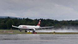 La compagnie aérienne Swiss a annulé plusieurs vols par mesure de précaution en raison de la tempête hivernale attendue aux Etats-Unis (archives).