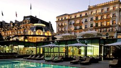 Comme l’an dernier, le Beau-Rivage Palace, à Lausanne, domine le classement des meilleurs hôtels situés dans une ville suisse. ©