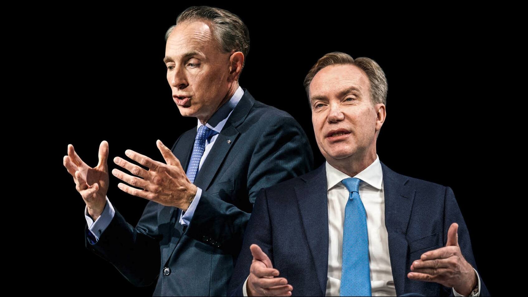 Thomas Buberl et Børge Brende
