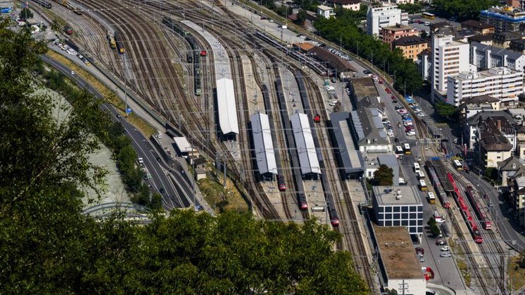 De nouveaux trains directs relieront Brigue (VS) à l'Allemagne dès l'entrée en vigueur du nouvel horaire CFF, le 14 décembre (image d'illustration).