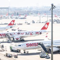 Swiss suspend ses vols à destination de Dubaï jusqu'au 28 mars inclus, a annoncé la compagnie jeudi (image d'archives).