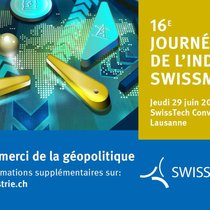 Swissmem a choisi l’énergie comme thématique centrale de sa 16e journée de l’industrie, qui se tiendra le 29 juin au SwissTech Convention Center.