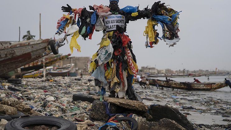 Certains sacs en plastique sont dits "biodégradables", "biosourcés" ou "compostables" (archives).