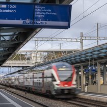 En moyenne, chaque habitant de Suisse a utilisé le train 71 fois l’année dernière. (photo symbolique)