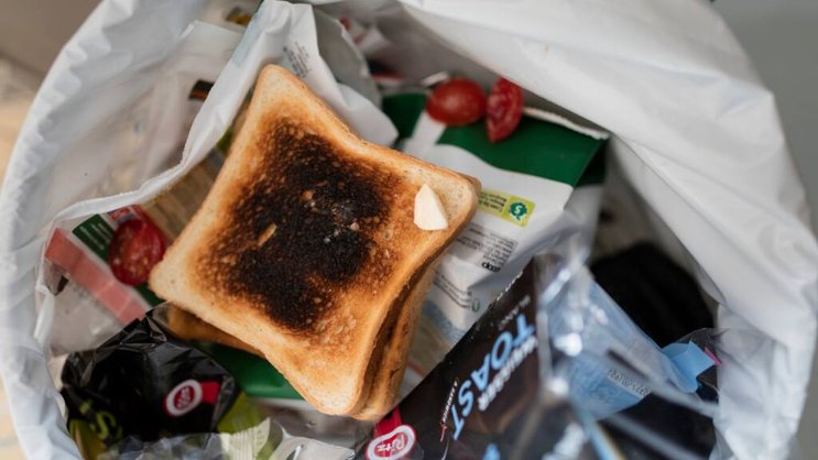 En Suisse, 2,8 millions de tonnes de denrées alimentaires finissent chaque année à la poubelle (image symbolique).