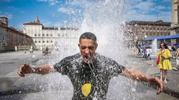 Une nouvelle vague de chaleur affecte une bonne partie du monde, notamment l'Italie. Ici, une image prise à Turin durant le week-end. (archives)