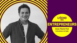 Flavio Frei, cofondateur de la start-up Highr.