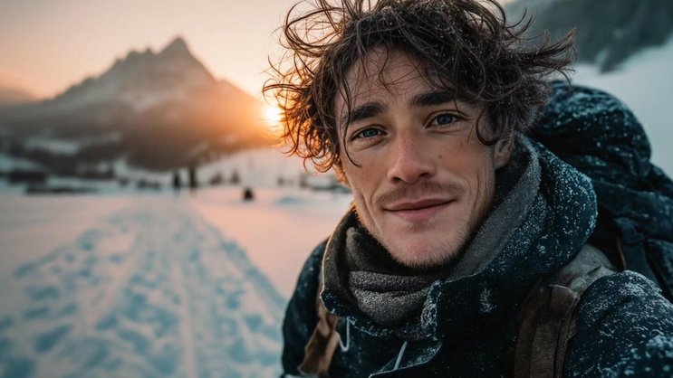 L’automne dernier, les CFF ont dévoilé leur AG découverte hiver avec des portraits sur fonds de paysages hivernaux entièrement générés par IA.