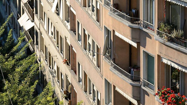 Si les loyers ont baissé dans la région lémanique et au Tessin, dans le Nord-Ouest de la Suisse ainsi que dans le Mittelland, ils ont en revanche  augmenté en Suisse centrale (archives).