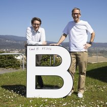 Les promoteurs de la nouvelle chaîne Marcello Del Zio et Joël Pelet peuvent avoir le sourire: leur chaîne a obtenu la concession jusqu'en 2034 (image d'archives).