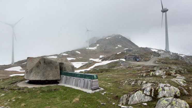 Le parc éolien du Gothard pourrait s'agrandir.