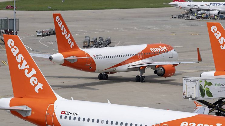 Easyjet s'attend à "une perte globale avant impôts estimée entre 340 et 360 millions de livres" (385 et 408 millions de francs) (archives).