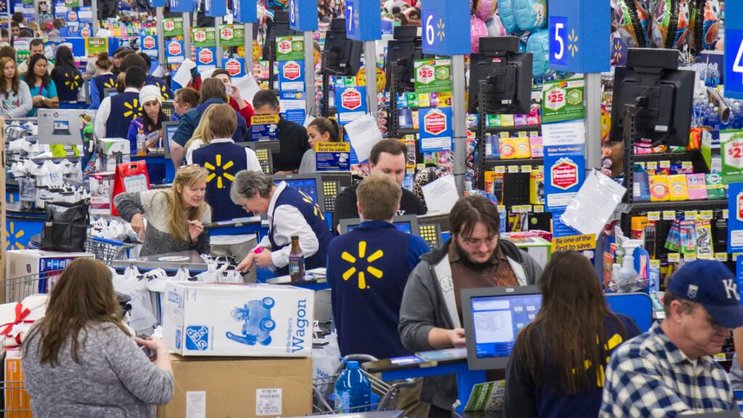 La consommation des ménages américains, moteur de l'économie, est restée robuste (archives).