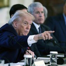 Le président américain Donald Trump a reçu Chevron et d'autres groupes pétroliers américains en janvier pour les rallier à sa stratégie de mise sous tutelle du Venezuela. (archives)
