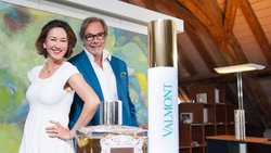 Sophie Vann Guillon et Didier Guillon. Ces dernières années, Valmont s’est lancé dans la parfumerie.