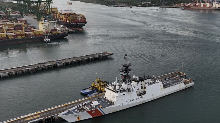 Les autorités panaméennes avaient lancé un audit après les déclarations du président Trump arguant que "la Chine exploite le canal de Panama" (archives).