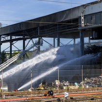 L’incendie sur le site de l’entreprise Thévenaz-Leduc a fortement affecté la qualité de l’air.