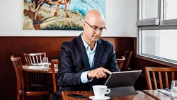 Didier Bonny est le fondateur de la start-up installée dans l’incubateur de l’EHL.