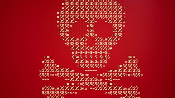 Apparition du rançongiciel Petya sur un écran. Petya est un cheval de Troie qui chiffre tous les fichiers d'un ordinateur à l'insu de l'utilisateur. (Image d'archives)