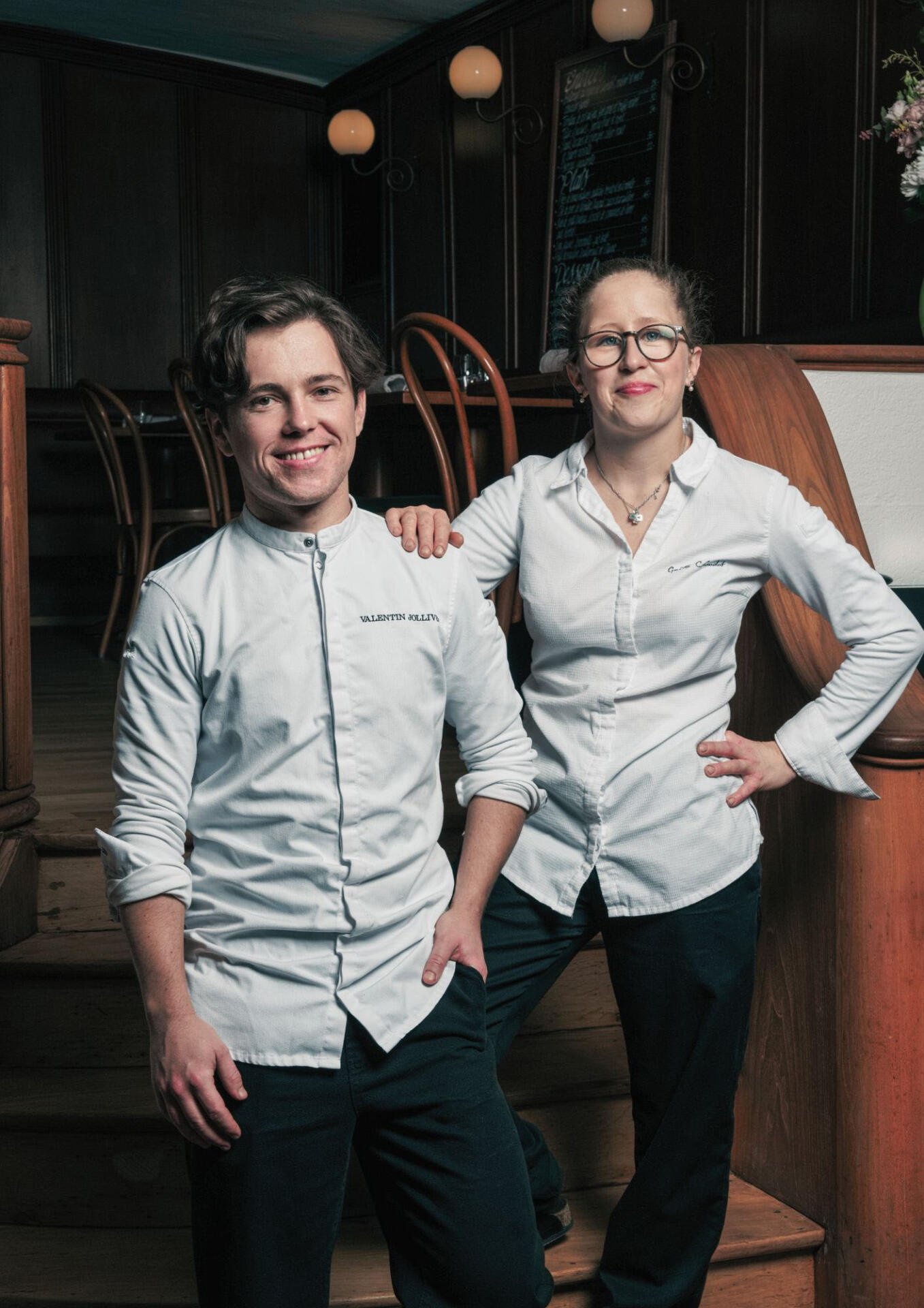 Valentin Jollivet et Gaëlle Chaudat