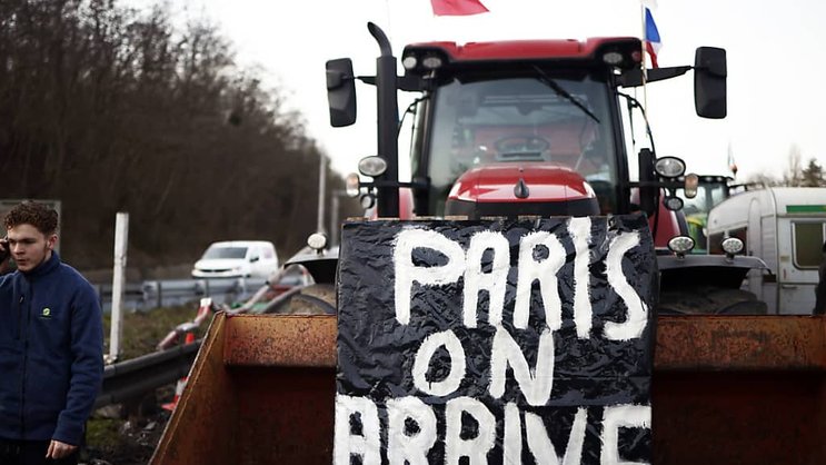 La mobilisation agicole ne faiblit ps en France.