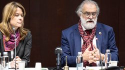 La commission de politique extérieure du Conseil des Etats s'est penchée sur le mandat de négociation avec les Etats-Unis. Son président Carlo Sommaruga (PS/GE) a qualifié la discussion d'extrêmement nourrie.