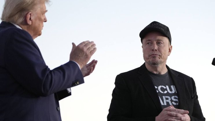 Donald Trump et Elon Musk semblent bien loin d'un potentiel rabibochage (archives).