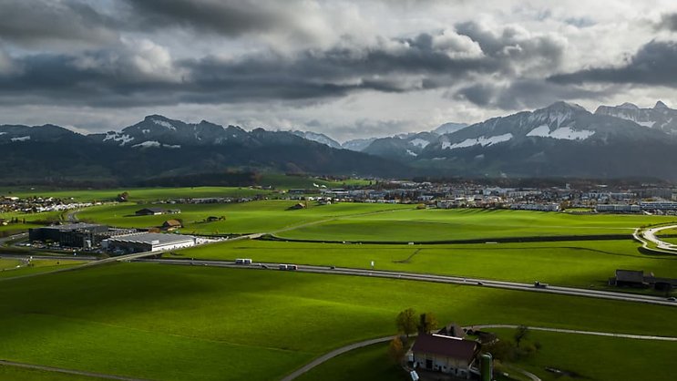Les terrains qui intéressent Rolex sont situés dans la zone d’activité de la Prila à Bulle (FR).
