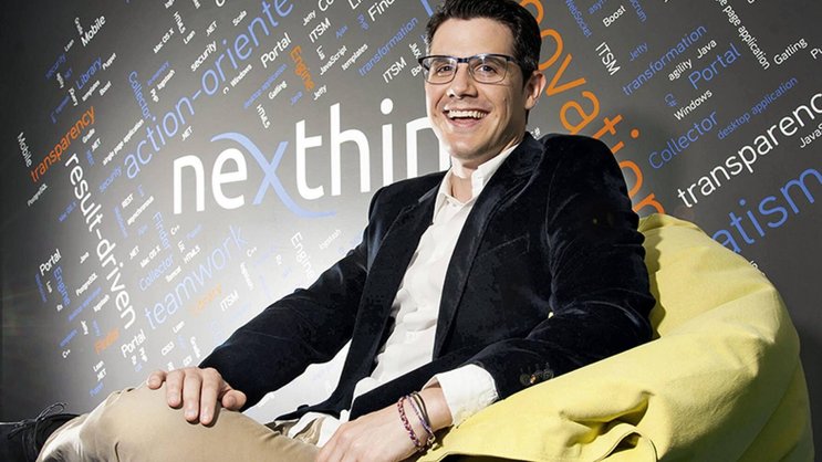 Pedro Bados, fondateur et directeur général de Nexthink, est leader mondial sur son marché.