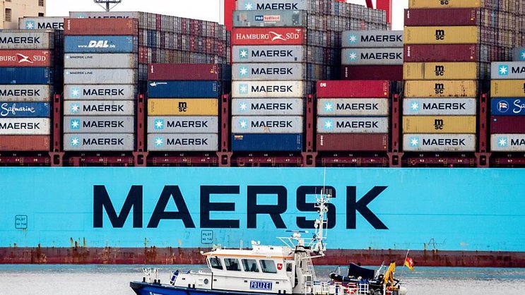 Toutefois, si le premier trimestre a été marqué par la poursuite du déstockage en Europe et surtout en Amérique du Nord, Maersk s'attend à une reprise progressive et une hausse des volumes transportés au cours du second semestre. (KEYSTONE/DPA/Hauke-Christian Dittrich)