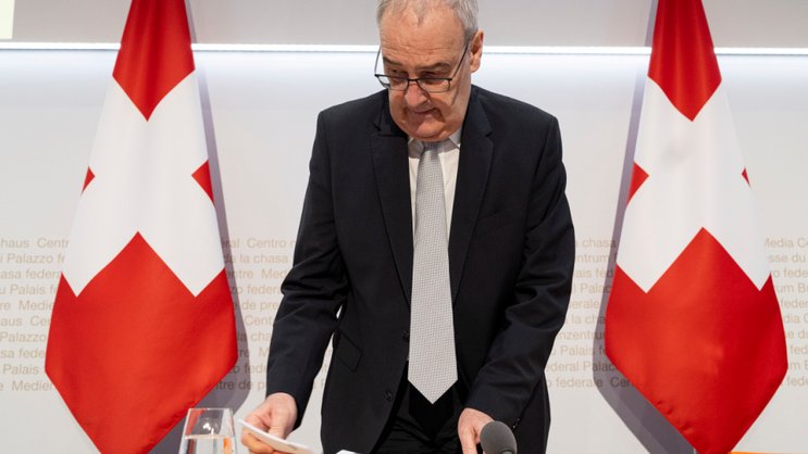 Le président de la Confédération Guy Parmelin souhaite que la future réforme de l'Organisation mondiale du commerce (OMC) préserve les principes fondamentaux de l'institution (archives).