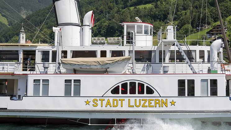 Le bateau à vapeur était parti de Gersau (SZ) et se dirigeait vers Treib (UR) au moment de l'incident (archives).