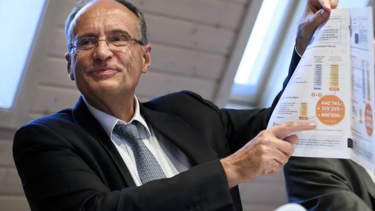 Le procureur général du canton de Fribourg a rendu lundi une ordonnance de classement à l'encontre notamment de l'homme d'affaires Damien Piller, ici en novembre 2019, concernant le volet pénal de l'affaire l'opposant à Migros (archives).