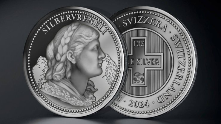 En mars 2023, la société alémanique Philoro lançait 100 cryptovrenelis avec une puce NFT