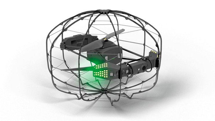 Le double rotor du drone Asio est l’un des éléments permettant de doubler l’autonomie de l’engin.