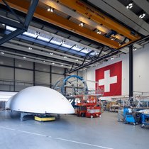 A Emmen, Beyond Gravity fabrique des coiffes pour satellites (Archives).