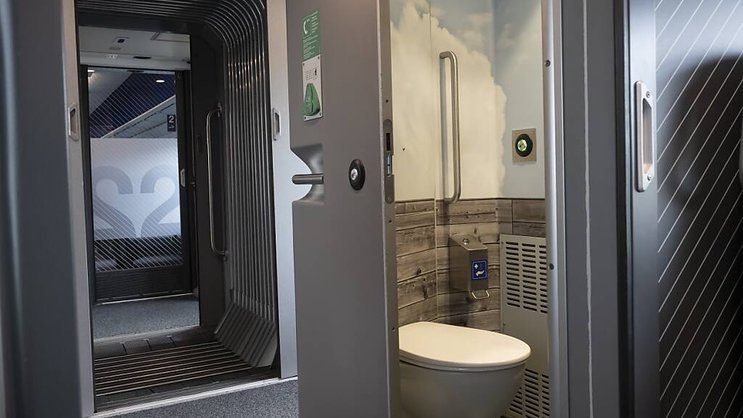 Même les toilettes ont eu droit à leur cure de jouvence.
