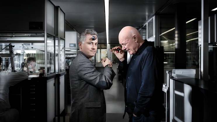 Jean-Claude Biver, le charismatique patron horloger, rencontre pour la première fois Claudio D’Amore, fondateur de Code41.