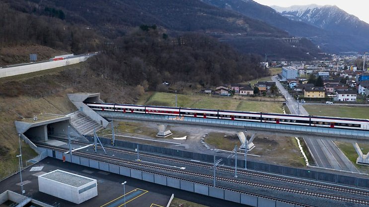 Le tunnel du Ceneri et les différents aménagements étant terminés, la filiale des CFF AlpTransit est dissoute avec la satisfaction de la mission accomplie (Photo d'illustration).