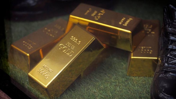 L'or poursuivait son repli mercredi, les quelque 31 grammes de précieux métal valant 4024,70 dollars peu avant 13h15, soit un recul de 2,42% (archives).