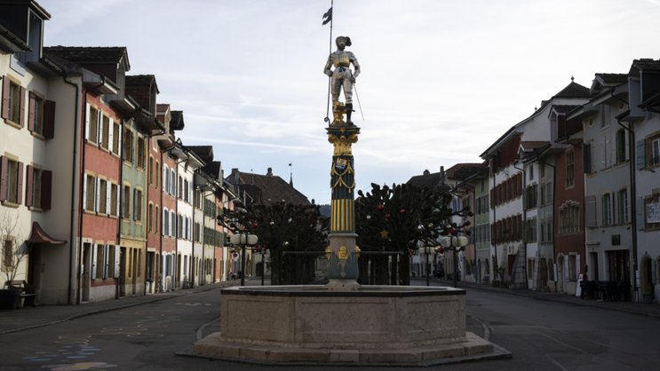 Le bourg du Landeron (NE), au bord du lac de Bienne, fait partie des 56 localités, qui seront sur la carte thématique Michelin (archives).