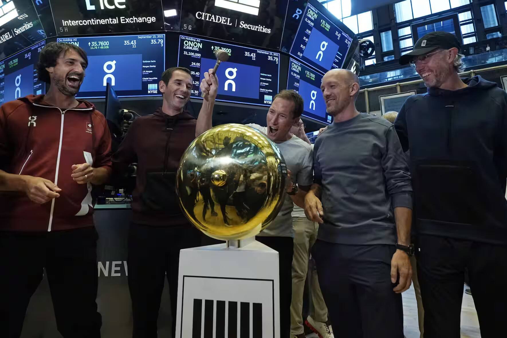 L'entrée en bourse à New York